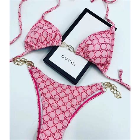 gucci swimsuit girl|gucci bikini gg.